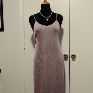 Floor Length Pastel Purple Dress by Free People